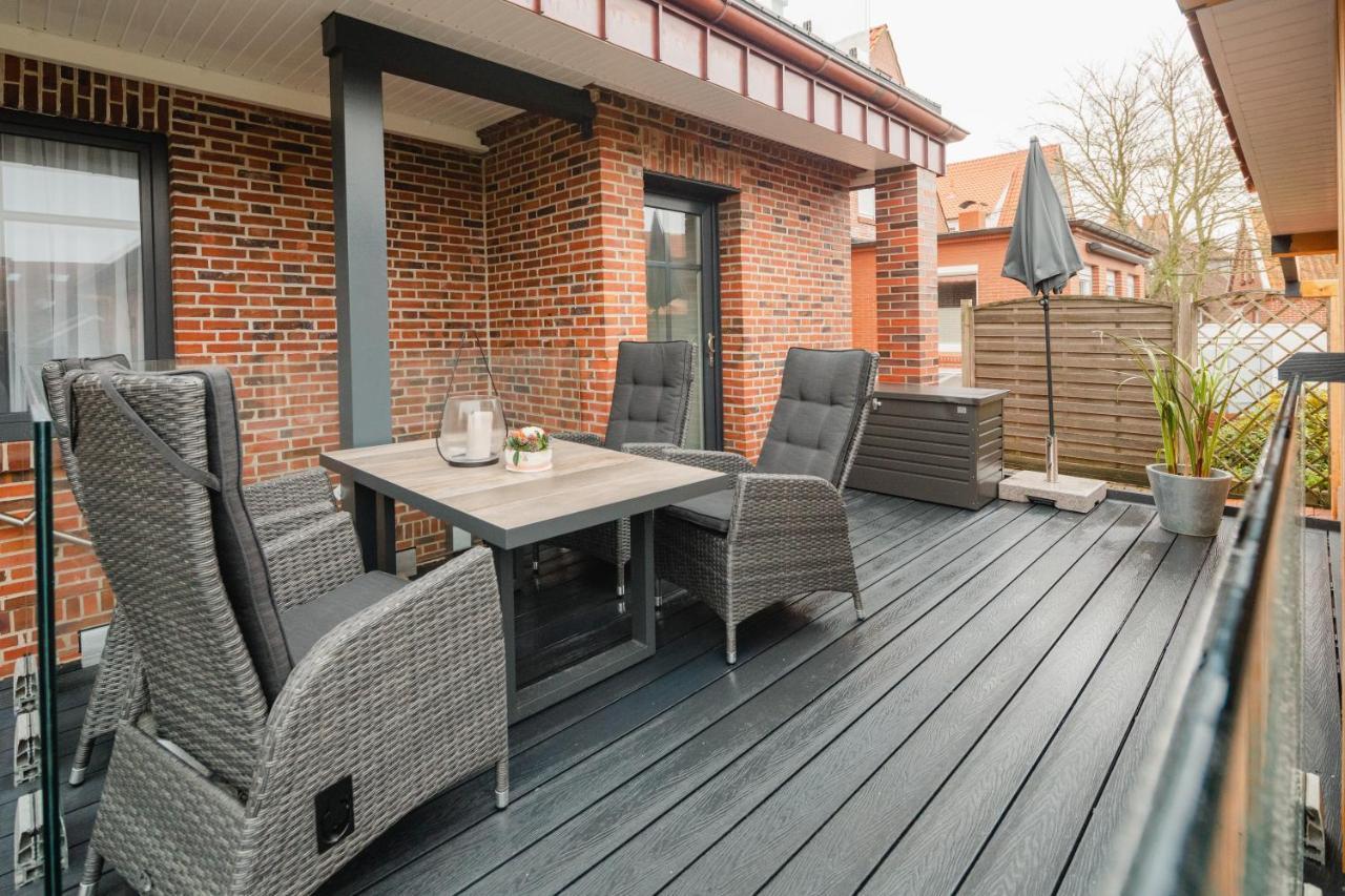 Winkelschiffchen IV Mit Sauna Juist Exterior foto